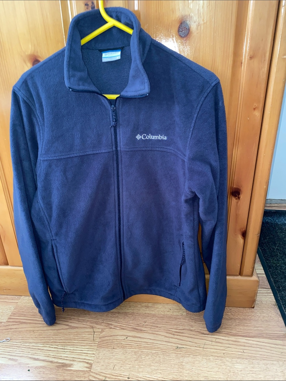 Columbia Men's Full-Zip Fleece Jacket — Dark Blue